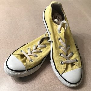 Yellow Converse All-Stars